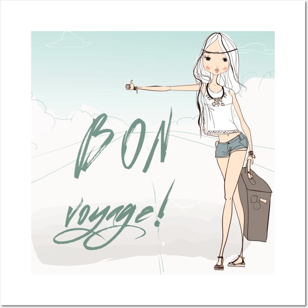 Bon Voyage! Wall Art by EveFarb